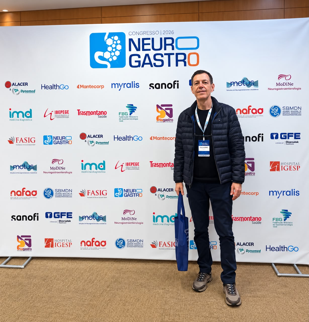 Dr. Gilson Arend participa do Congresso NeuroGastro 2026, em São Paulo
